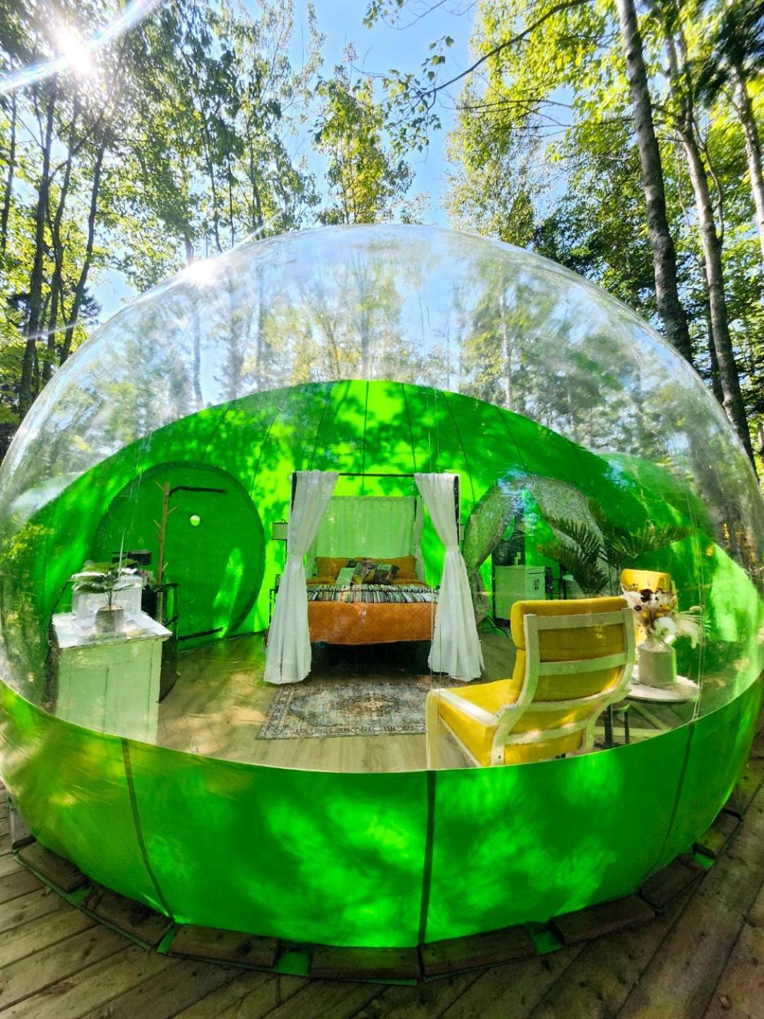 Estrella Glamping Hotel การาเกต์ ภายนอก รูปภาพ